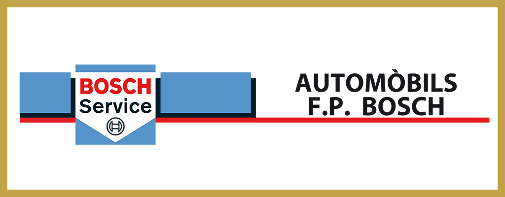 Logotipo de Bosch - Automòbils F.P.